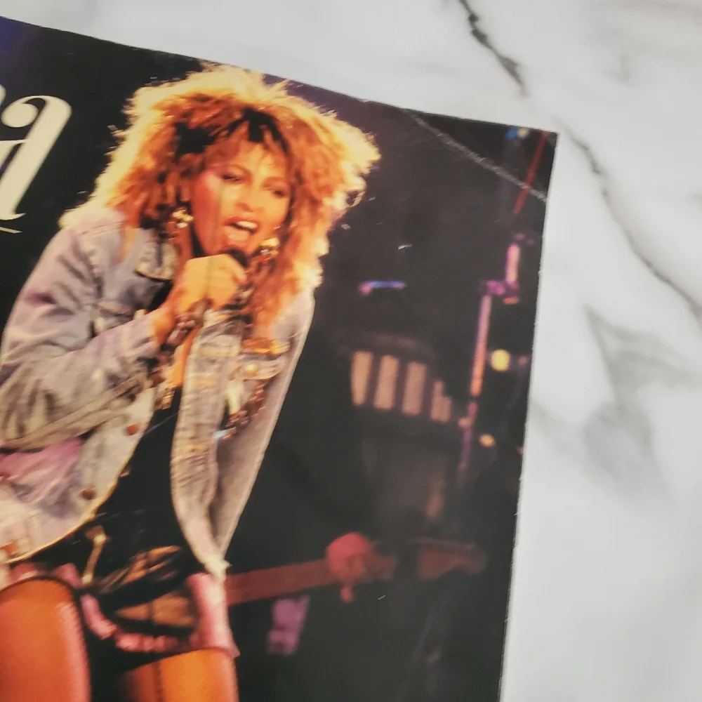 Tina Turner Private Dancer 1985 Concert Tour Program Book